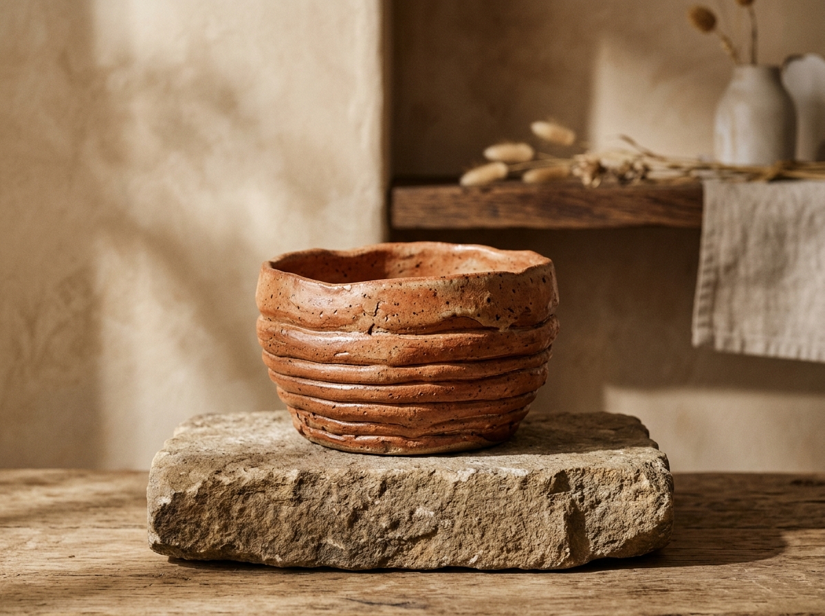 Cracked Stone Vessel